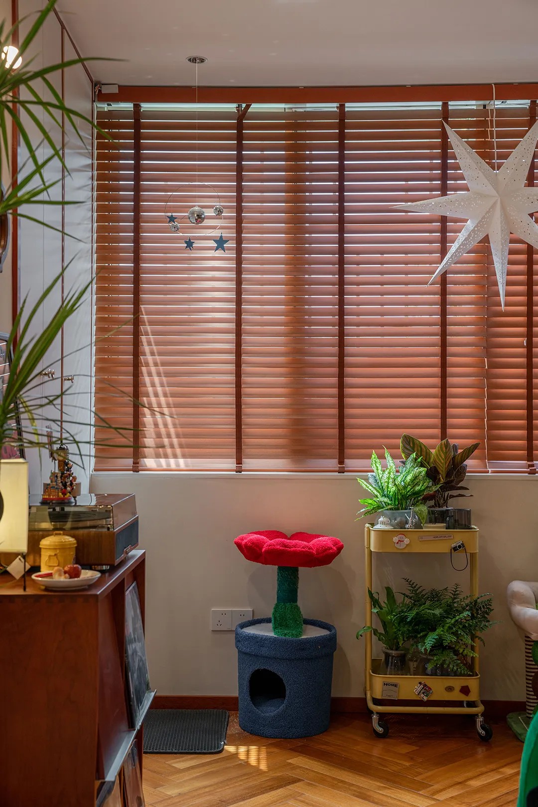 与家居博主的二搭中古风｜秋月｜全案托管设计